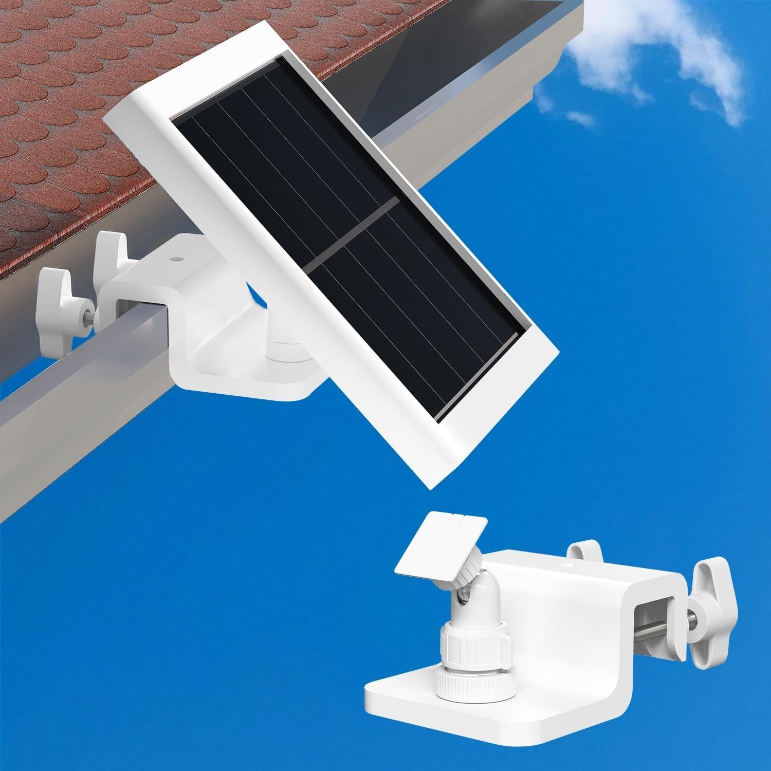 Durable Universal Solar Panel Gutter Mount for Optimal Sunlight Exposure