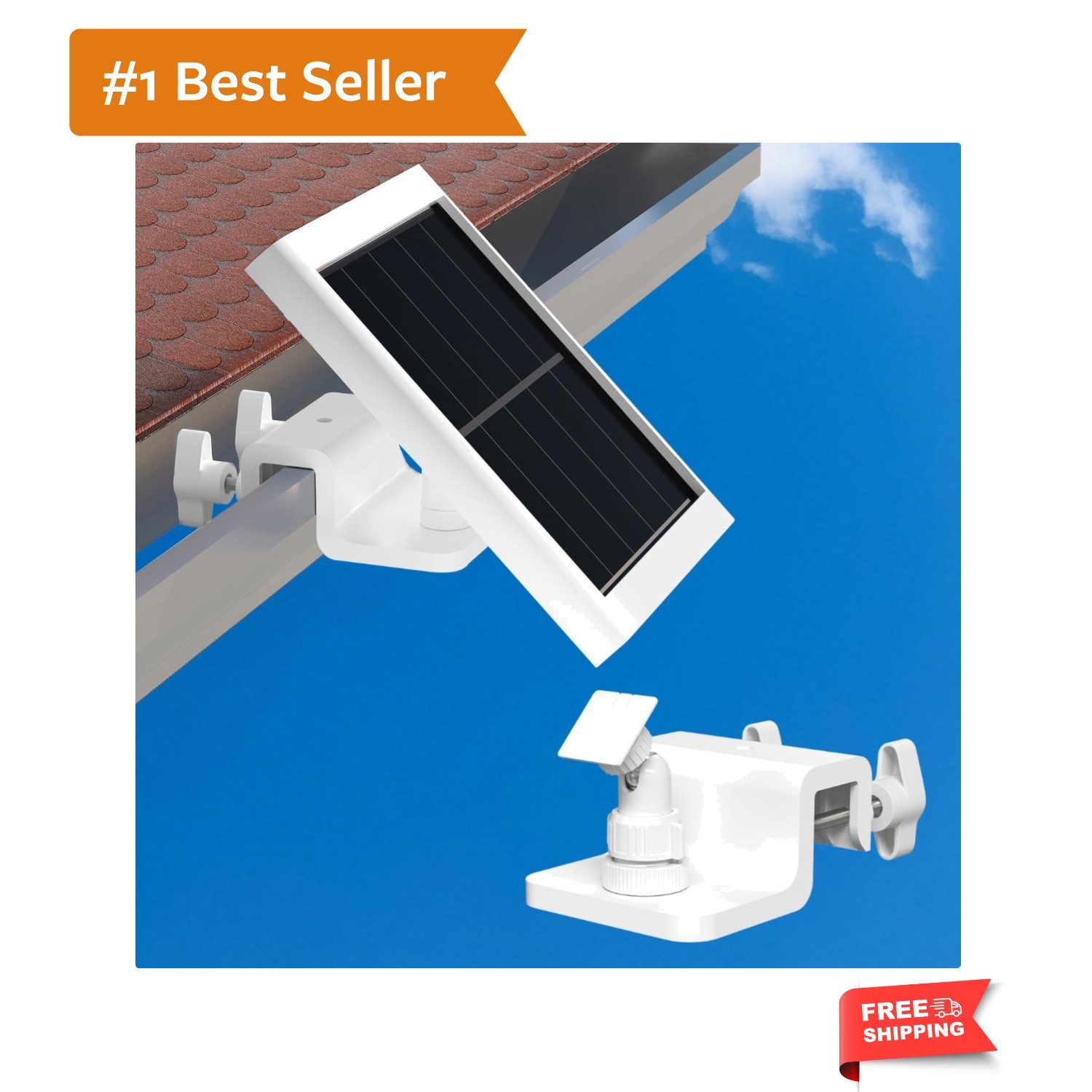 Durable Universal Solar Panel Gutter Mount for Optimal Sunlight Exposure