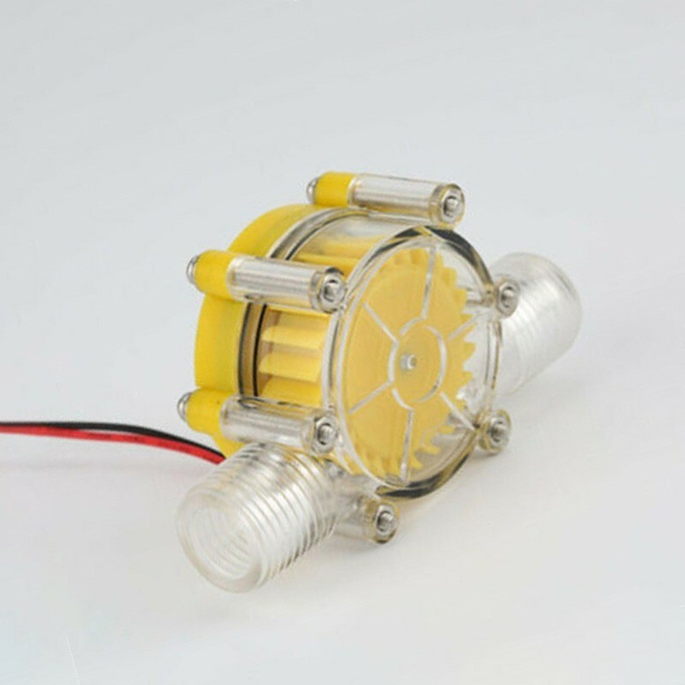 1PCS 8.8*5.8*3.9cm Generator 12V Water flow Turbine Supplies Accessories