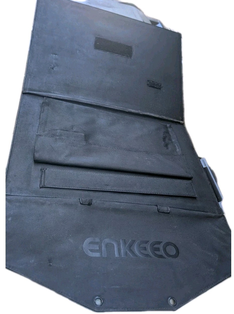 Enkeeo SCB-50watt Foldable Monocrystalline Solar 2 Panels 12volt 20’Wx28’L