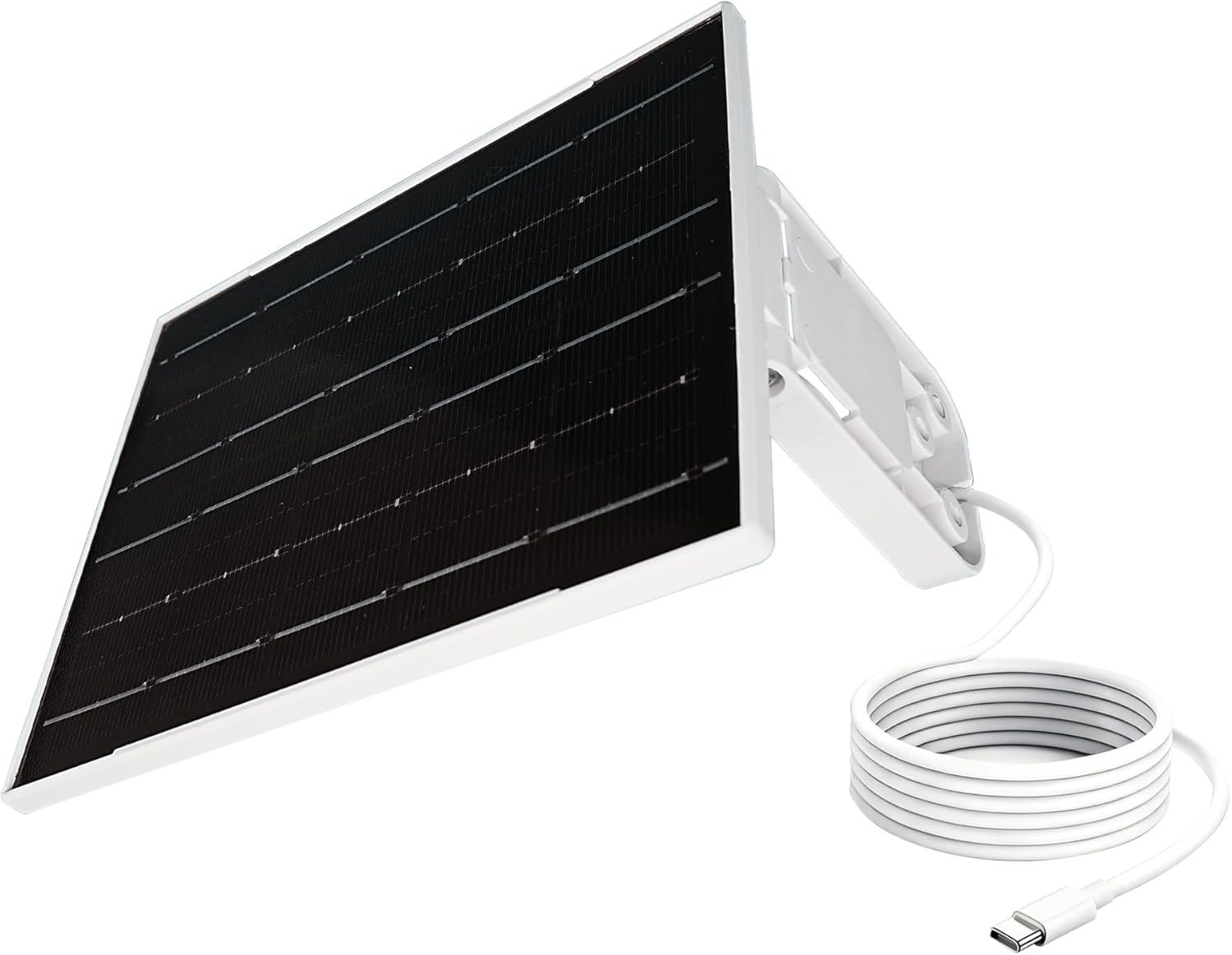 Durable Monocrystalline Solar Panel – 6.5ft Cable, Ideal for Outdoor Use