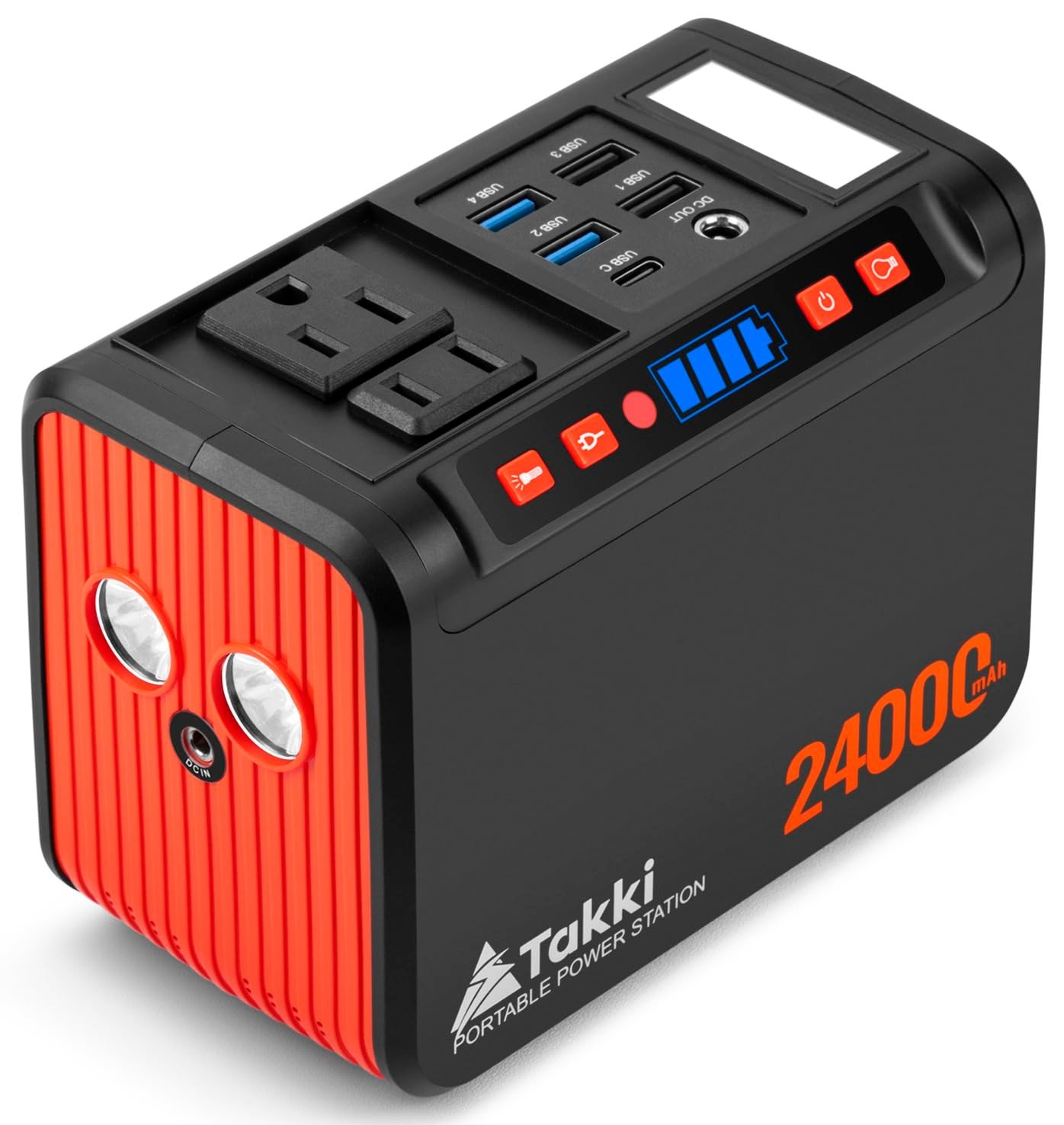 Takki 88.8Wh Portable Power Station Peak 120W Lithium Battery Small Generator