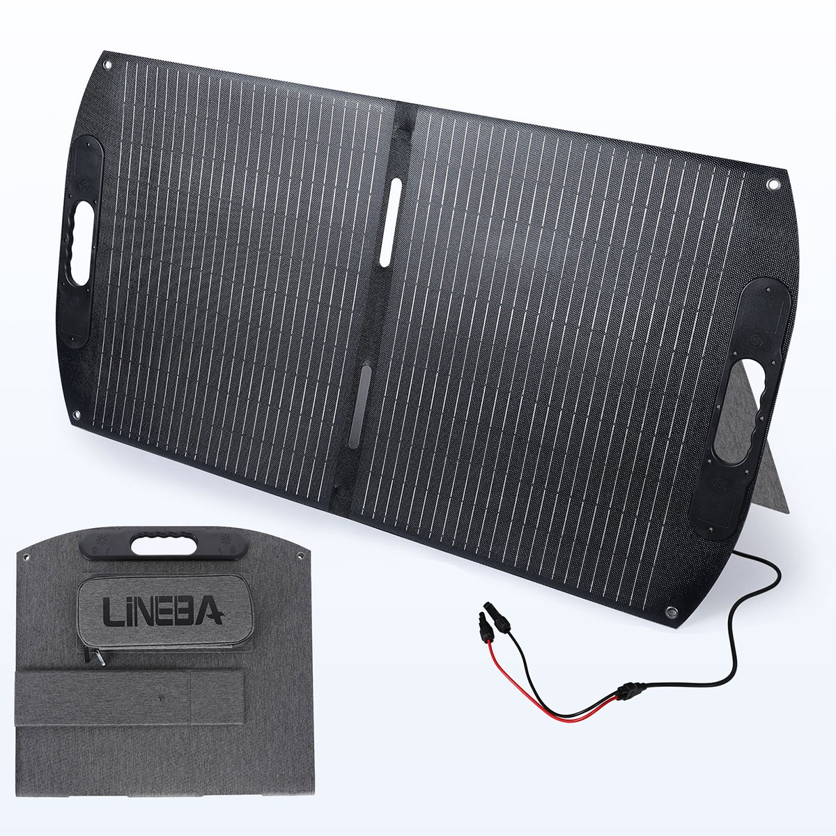 100W Portable Foldable Solar Panel with Monocrystalline ETFE Design Solar Charge