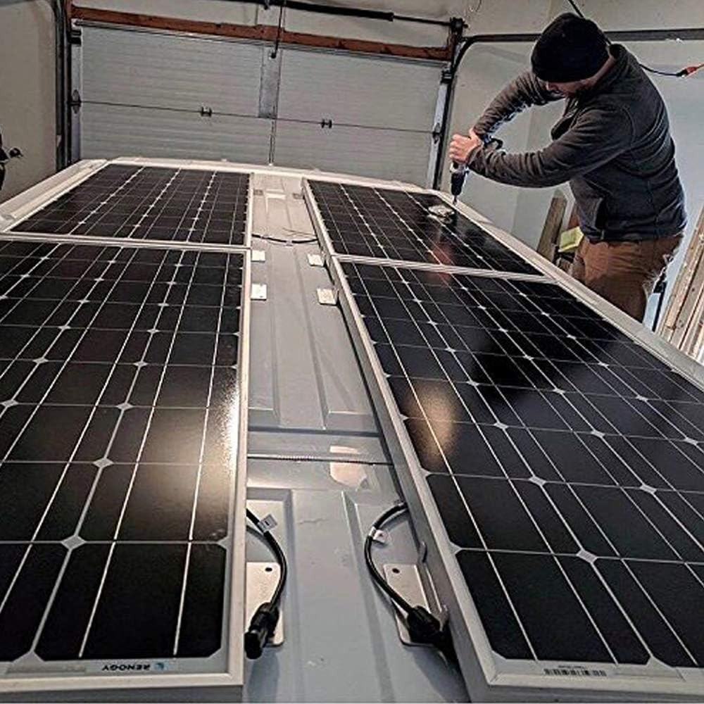 Lightweight Corrosion-Free Z Brackets – Ideal for Off-Grid Solar Installations