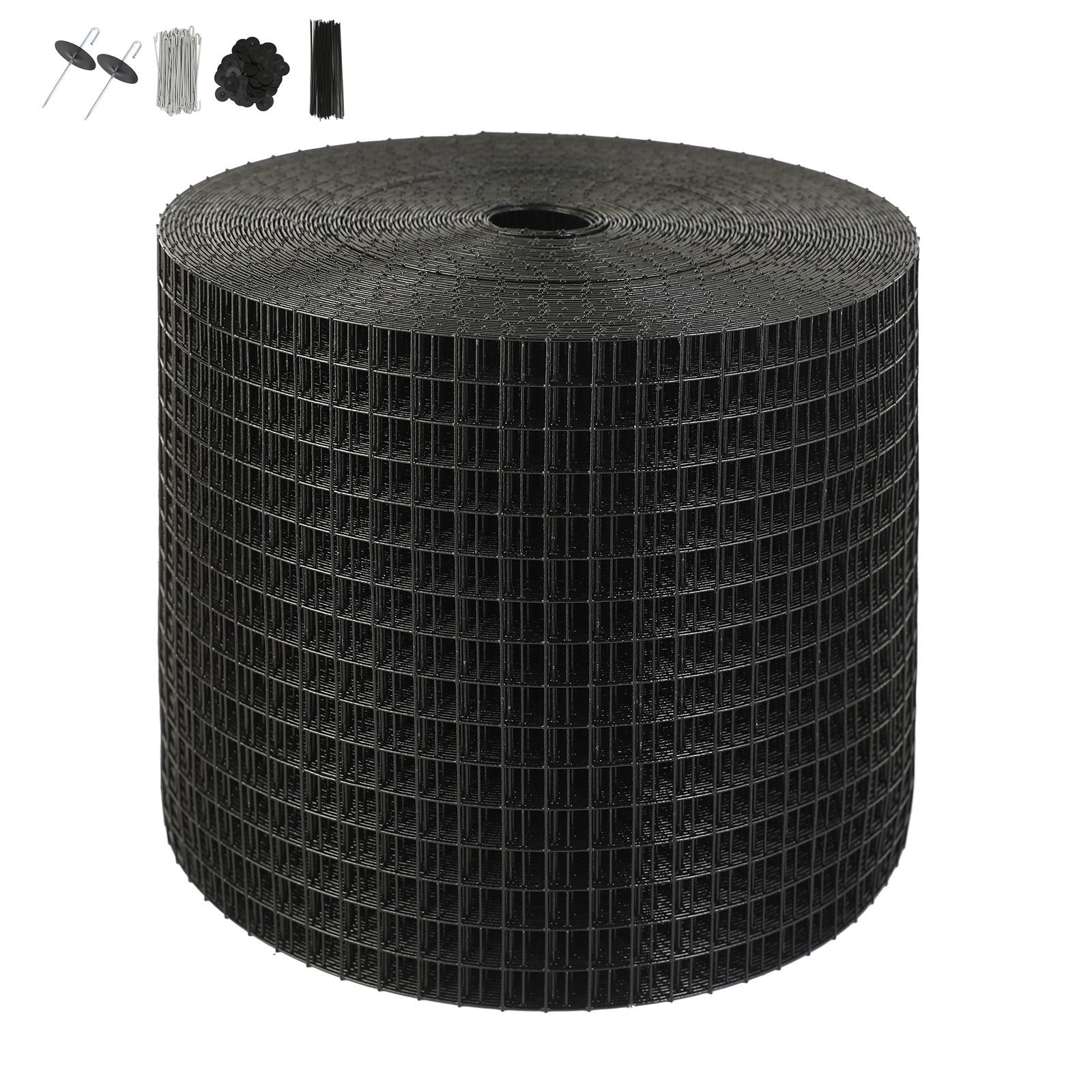 6in x 100ft Solar Bird Guard Roll w/ 60pcs Fasteners & PVC