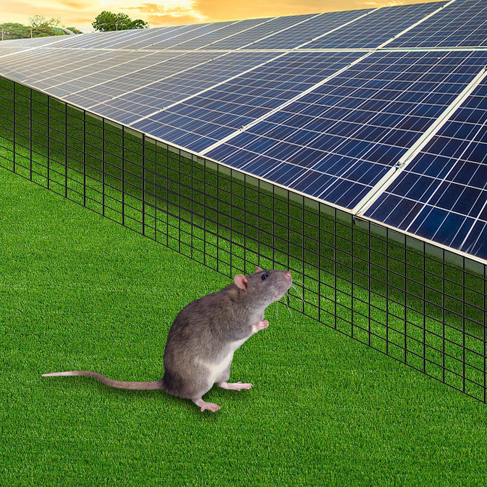 100ft Solar Panel Wire Mesh Roll & clip kit – Pigeon Bird Proofing Guard kit new