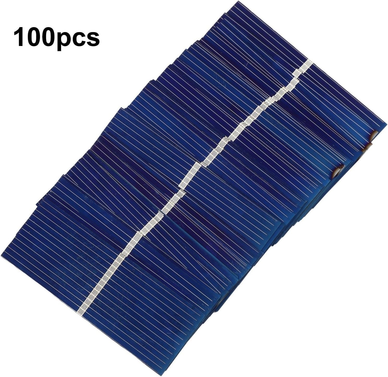 For Solar Panel Collection of 100pcs Lightweight Polycrystalline Cells