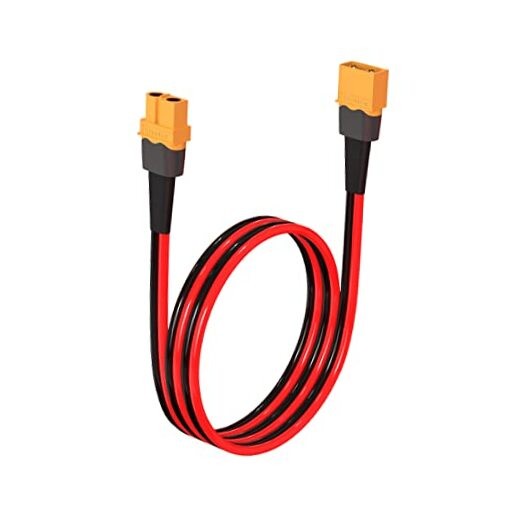 12AWG XT60 Extension Cable 2 6 10 20 35 50 75 2FT 12AWG XT60 Extension Cable