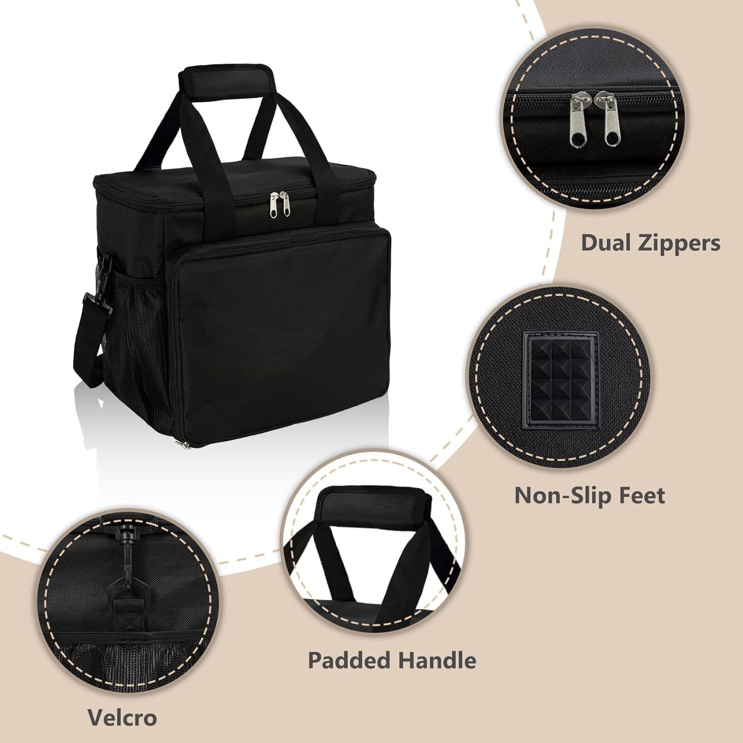 Durable 600D Polyester Storage Bag for Jackery Explorer 160 240 300 | Waterproof