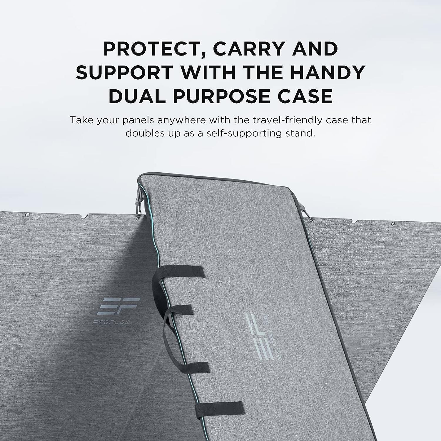 EcoFlow 400W Solar Panel Self-supporting, Waterproof Smart Outdoor Solar Kit