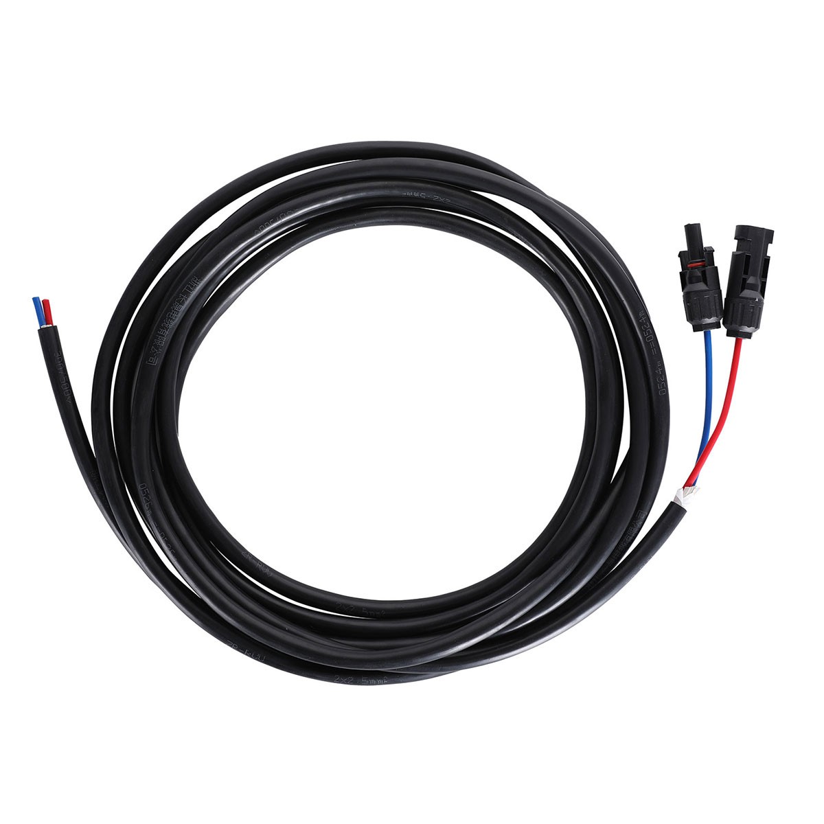 For Solar Panel Kit 5M/3M Solar Panel Extension Cable 3 In 1 Connector