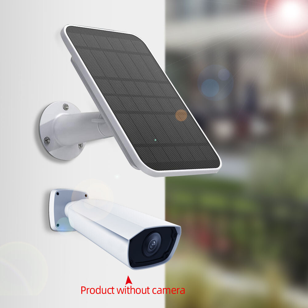 Waterproof Solar Panel Kit for Eufy Eufycam Cam E/2C/E/2 Pro w/9.8ft Power Cable
