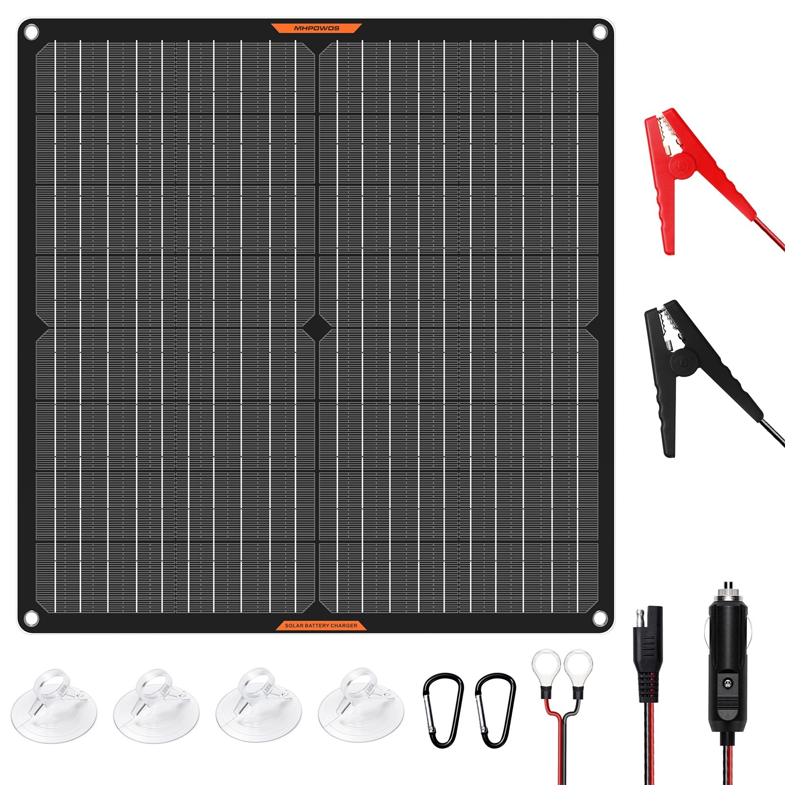 30 50 watt Solar Panel 12V Solar Trickle Charger with MPPT Overcharge Protection