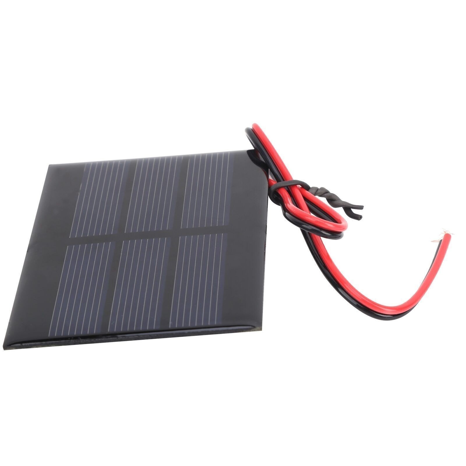 5Pcs Mini Solar Panel Battery Cell Board Module with 30cm Wire 60 x 80 x 3MM