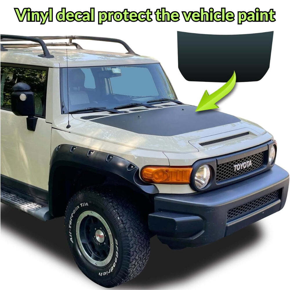 For Toyota FJ Cruiser 105W 12V Lensun Hood Solar Panel ETFE Anti Glare Offroad
