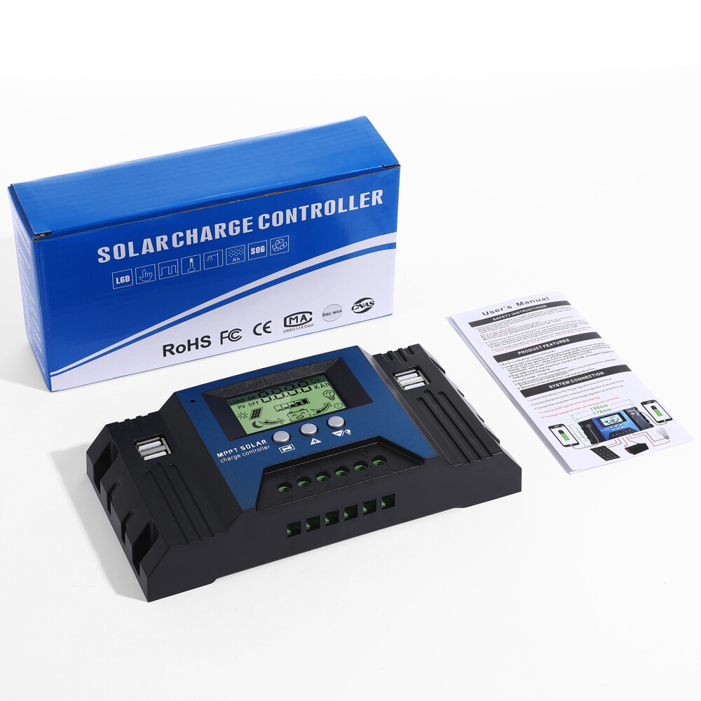 1 Set 30A High Efficiency Solar Charge Controller Solar Regulator Controller