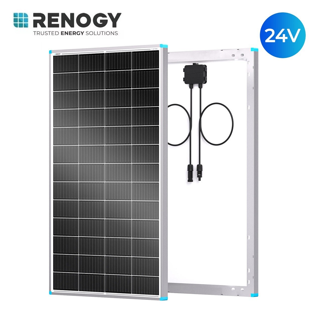 Renogy 16BB N-Type 200W Watt 24V 25% Cell Efficiency Solar Panel Home & Travel