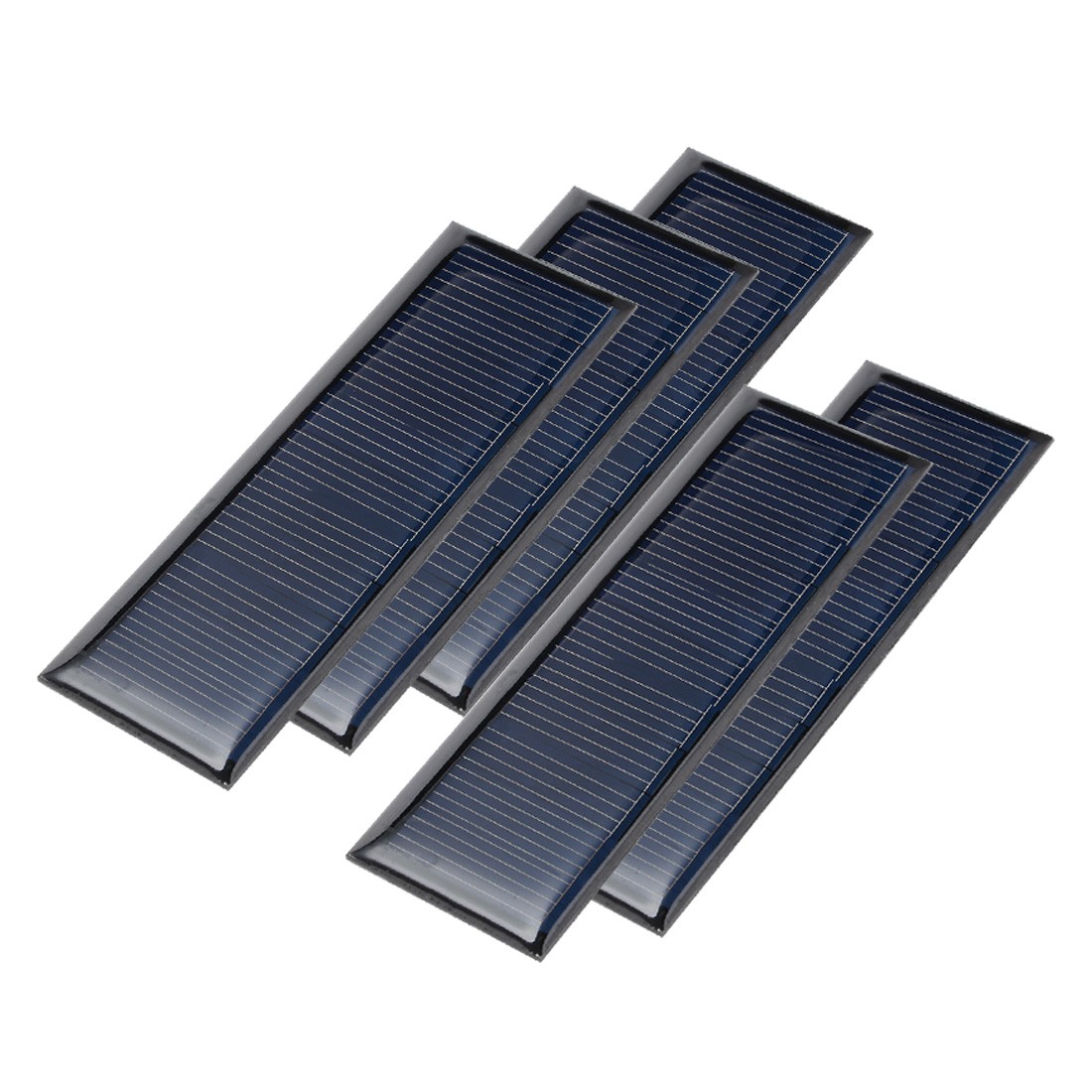 5Pcs 5.5V 60mA Poly Mini Solar Cell Panel Module DIY 90mm x 30mm