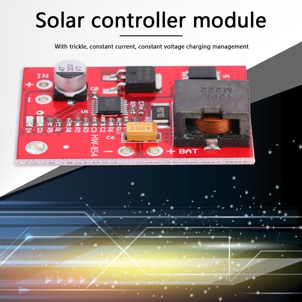 Panel Controller Solar Charge Self-stop With Dual Indicator Light 3A 12V