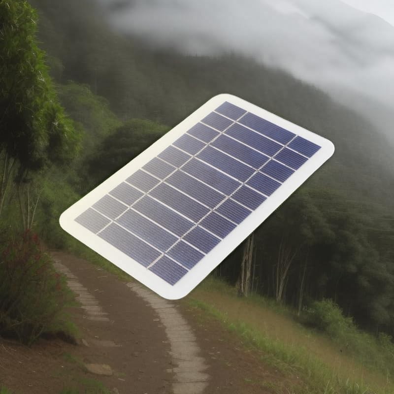 Versatile 2W Portable Solar Charger – Lightweight and Weather-Resistant Design