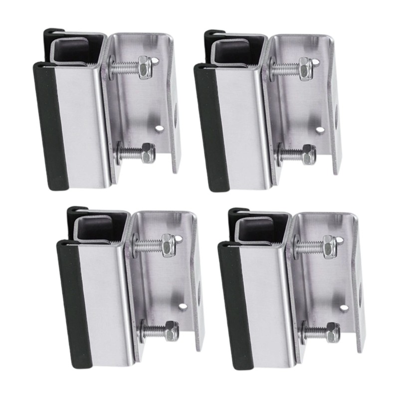 4pcs Marine Grade Solar Panel Brackets Roof Box Mounting Corrosion Resistant