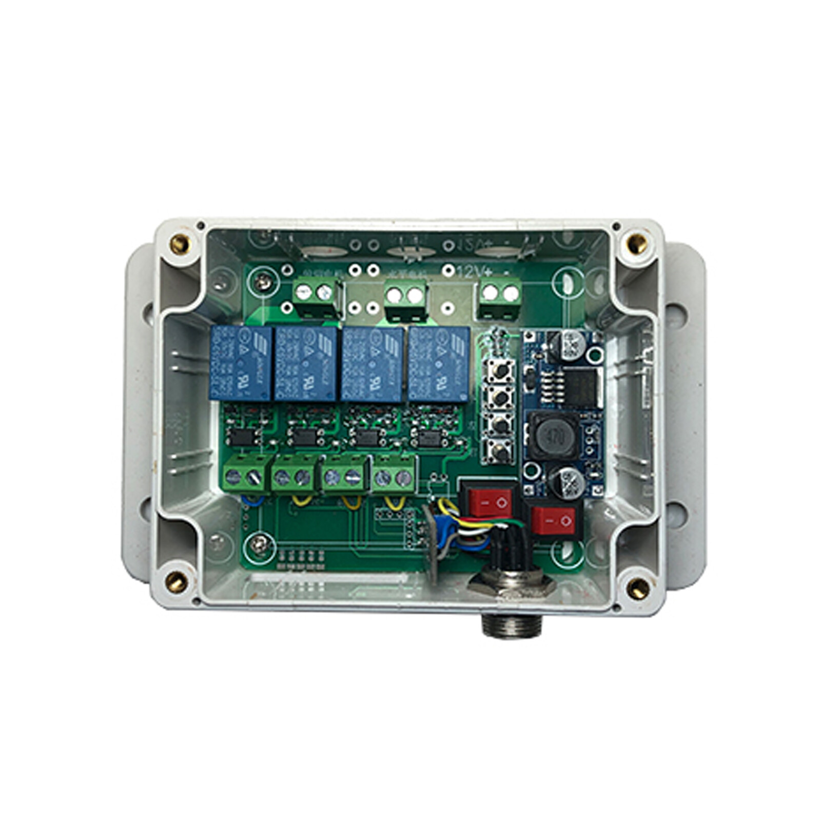 Single/Dual Axis Solar Tracker Controller Auto Manual Working with Light Sensor