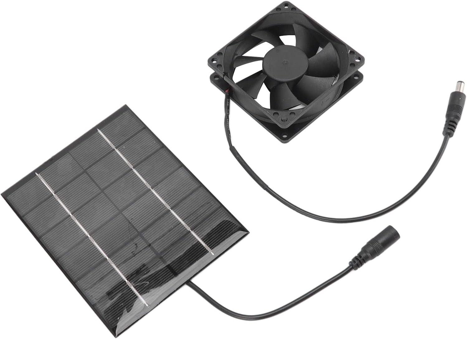 High Efficiency Solar Panel Fan Kit – Compact Exhaust System for Sheds & Windows