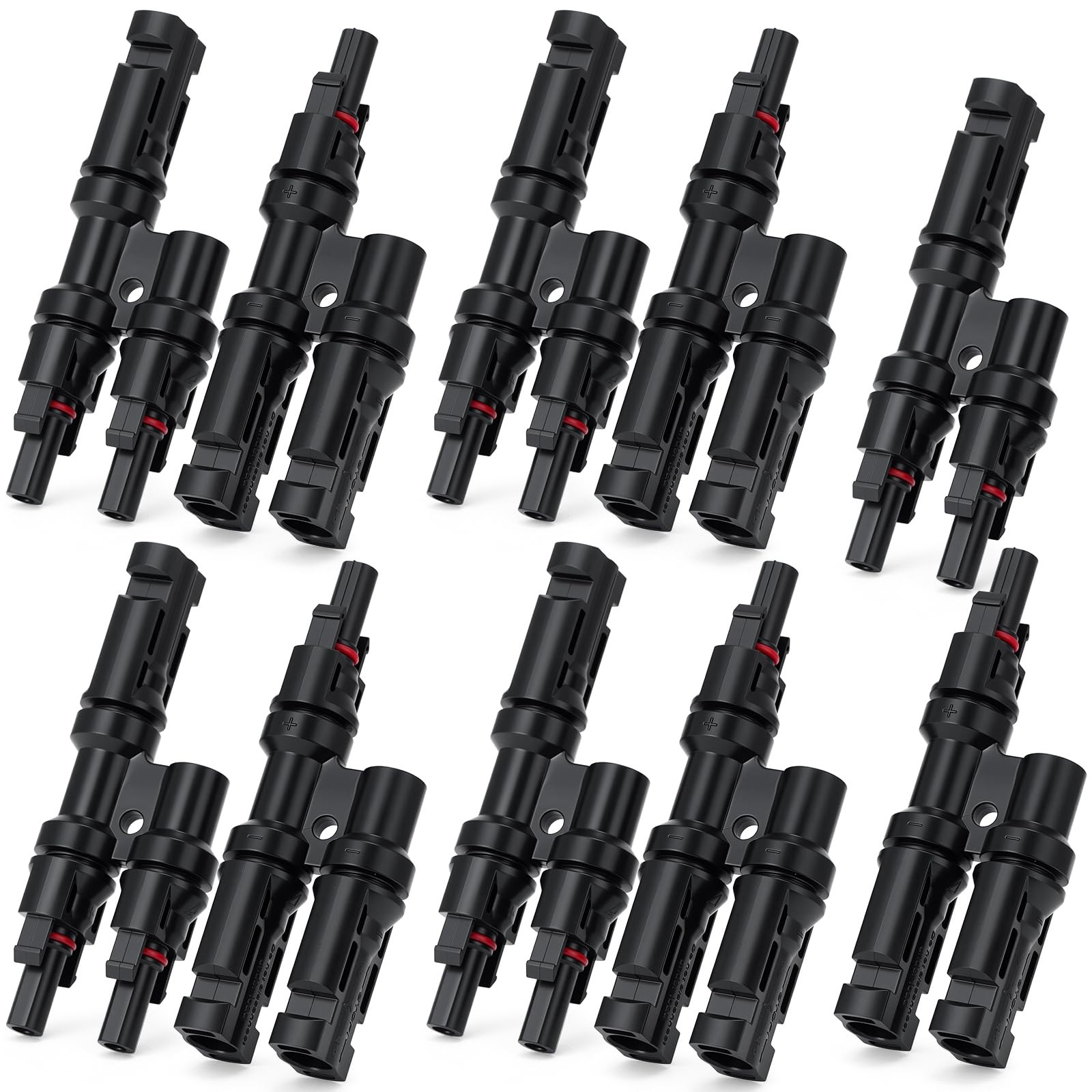 5 Pairs Solar Branch Connectors Y Connector for Parallel Connection Between S…