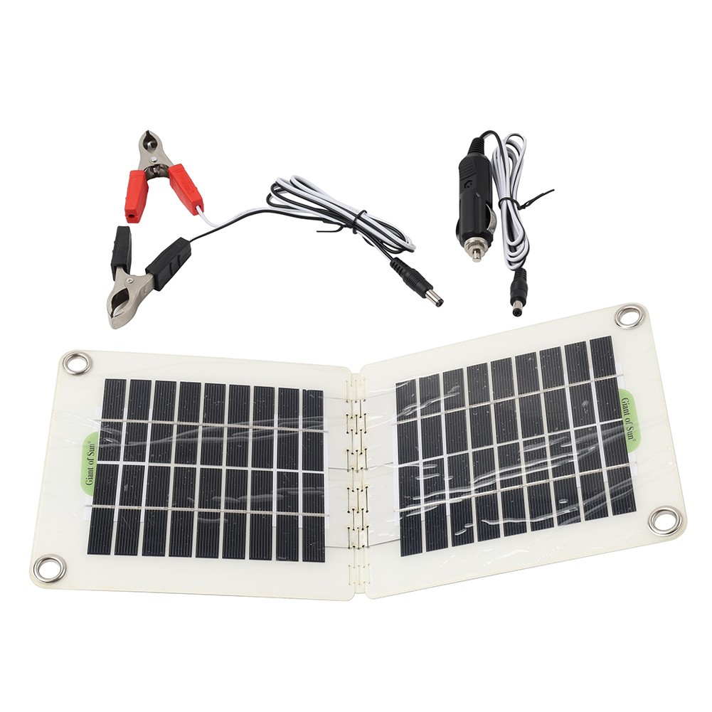 60W Foldable Solar Panel Module for 18V/12V RV/Car/Boat Battery Recharge hs