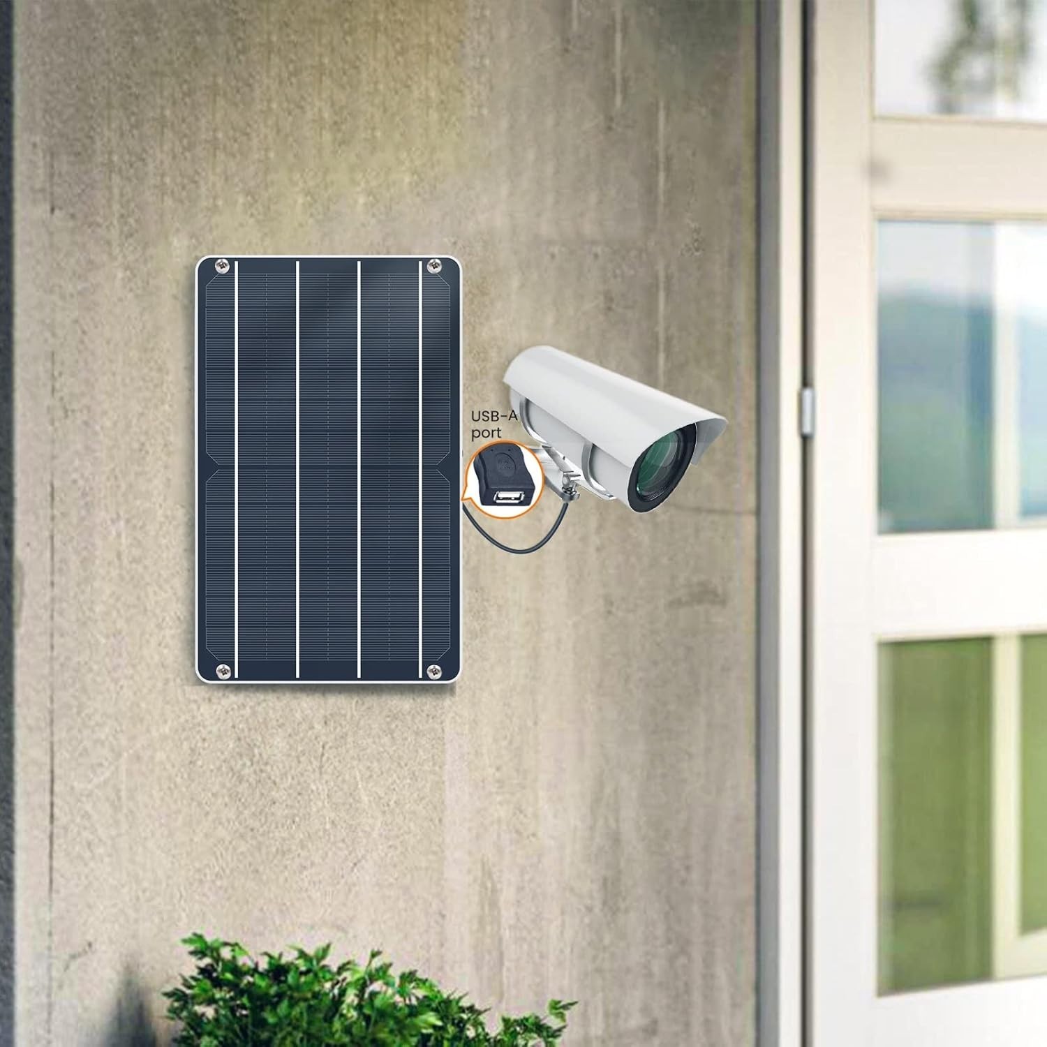 6W Mini USB Solar Panel – Waterproof Monocrystalline Module for Outdoor Use