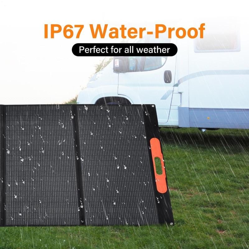 New 400W Portable Solar Panel Waterproof IP66 Foldable Solar Panel Kit USA