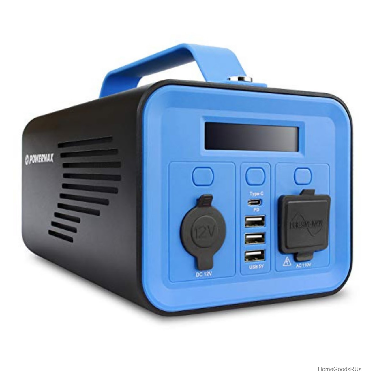 Portable Power Station 200W Push Button Start USB Ports Camping CPAP