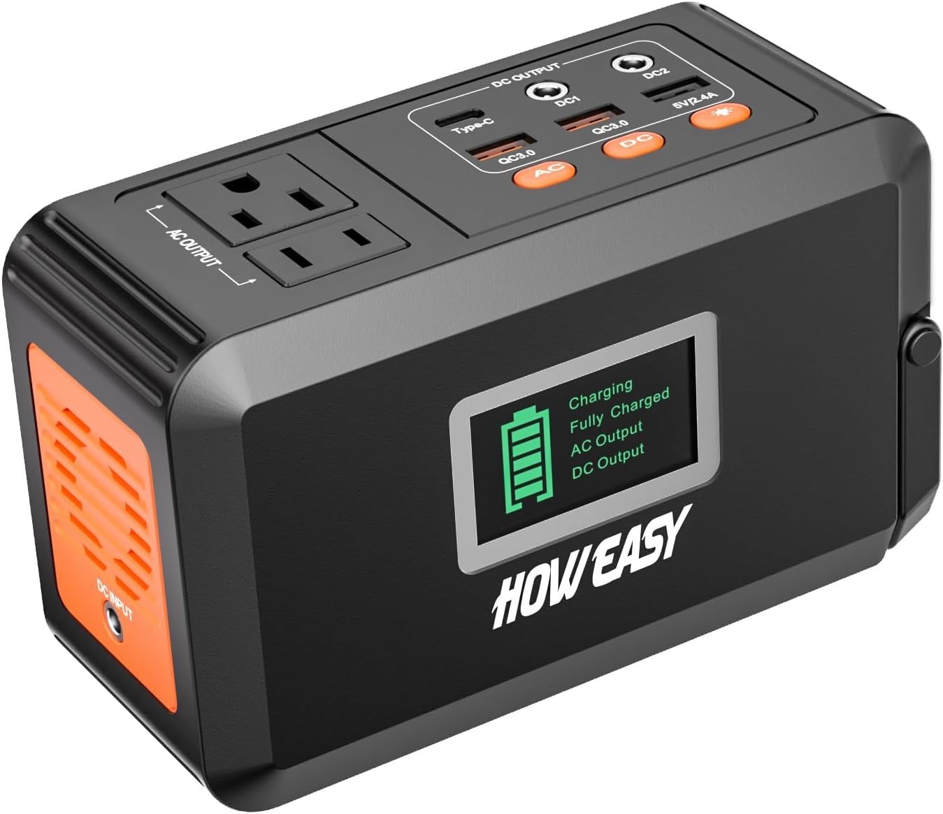 Lightweight Battery Powered Power Station for Camping, Emergency, and Home Use
