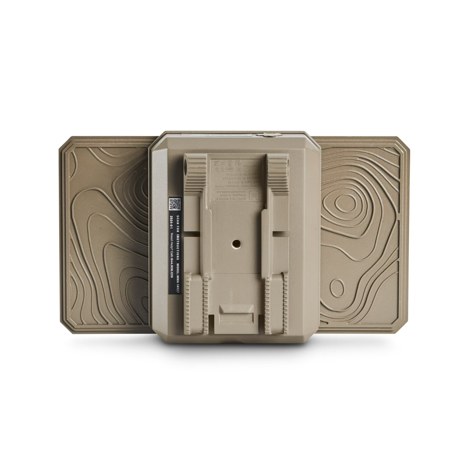 Moultrie 3.4 Watt Solar Power Pack for Trail Cameras, 3350mAh Battery Pack USB-C