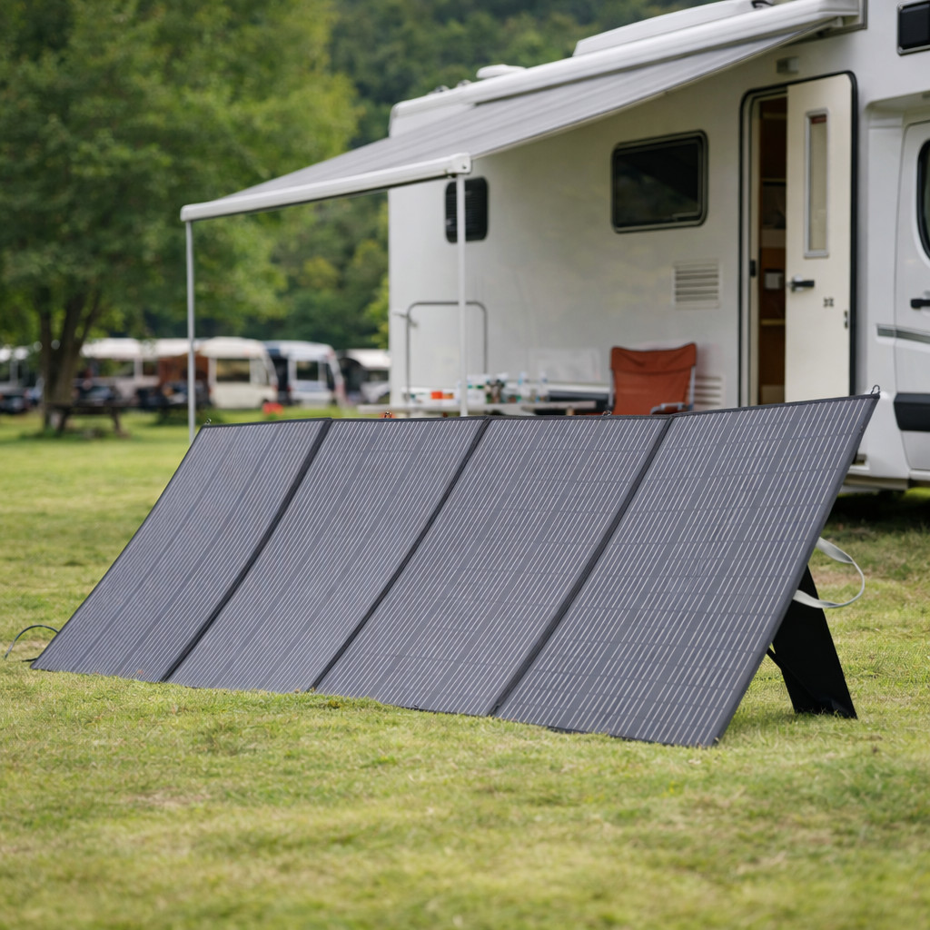 Portable Solar Panel 400W 220W 110W Lightweight for Off Grid Solar Power Backup