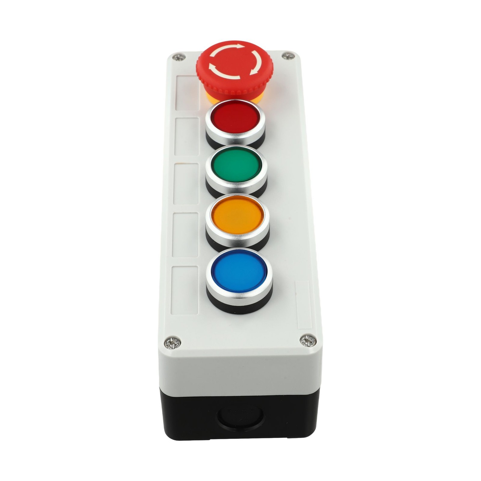 Assured 22mm Push Button Switch Control Box IP65 Rated for Water Resistance
