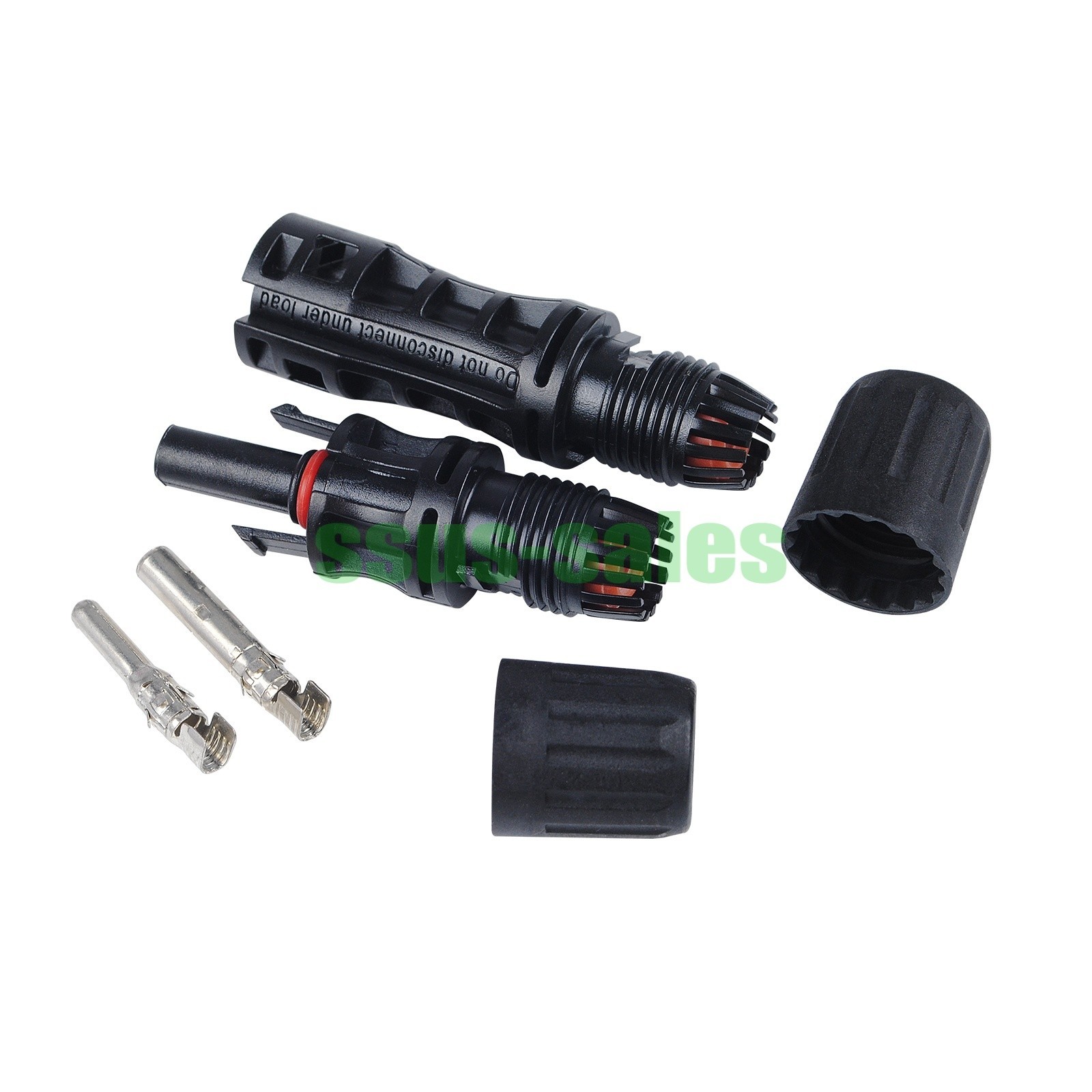 X4 MC4 Solar Connectors 1500V 30A Male Female Plug Socket PV Panel Cable