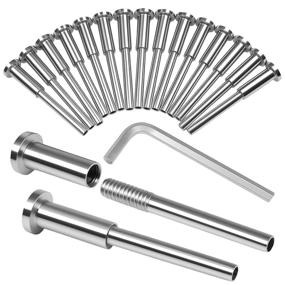 20 Pack 18 Inch T316 Stainless Steel Cable Railing Kit for Modern Deck Railings