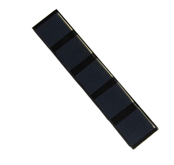 0.5W 2.5V solar panel, solar drip laminated board, solar charger 145 * 28MM