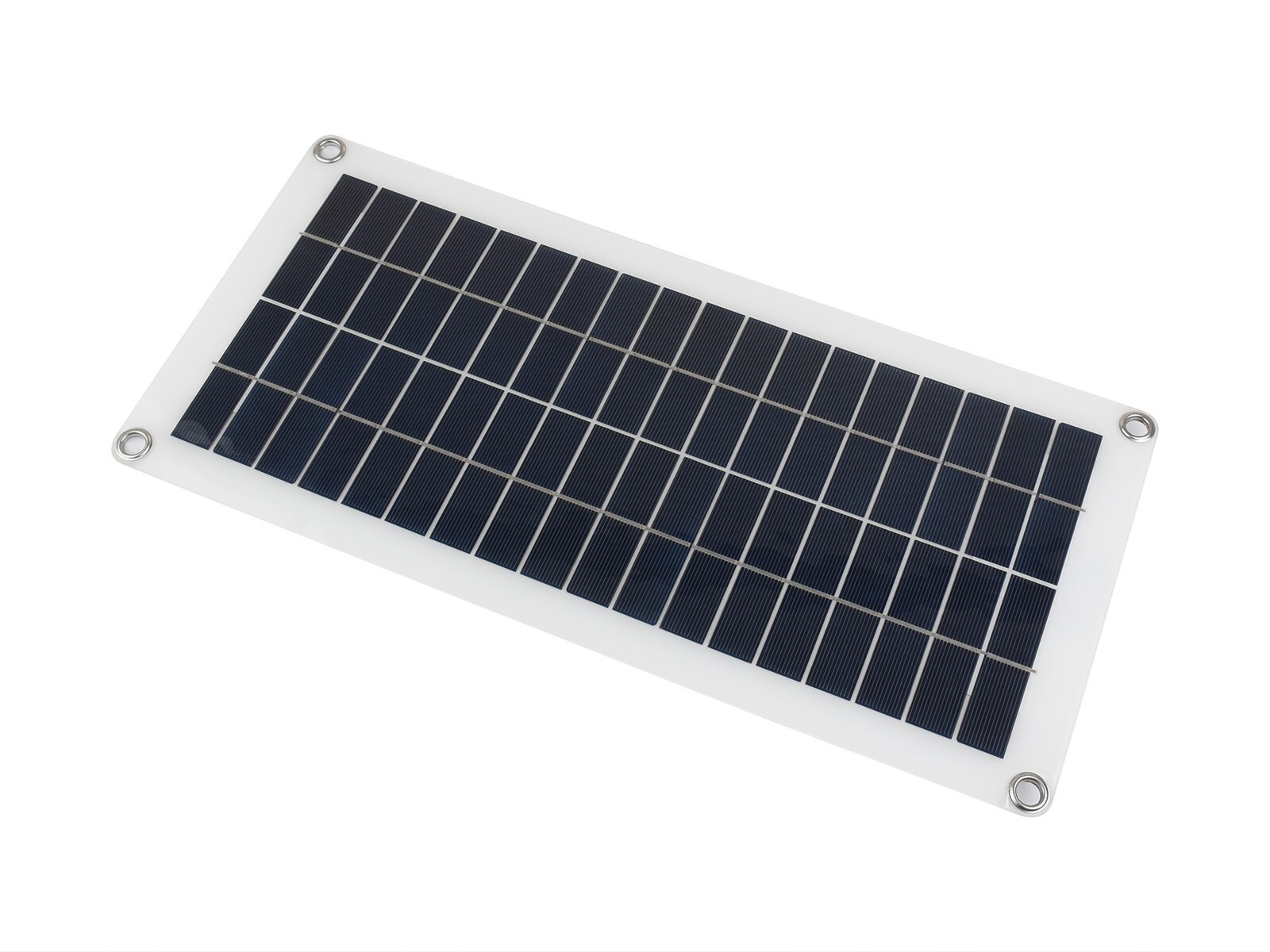 Waveshare 18V 10W Semi-flexible Polycrystalline silicon Solar Panel Supports 5V