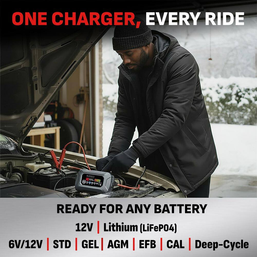 Extended-Reach Battery Cable, Quick-Connect, 16 AWG, Adds 10 Ft. of Reach, for R