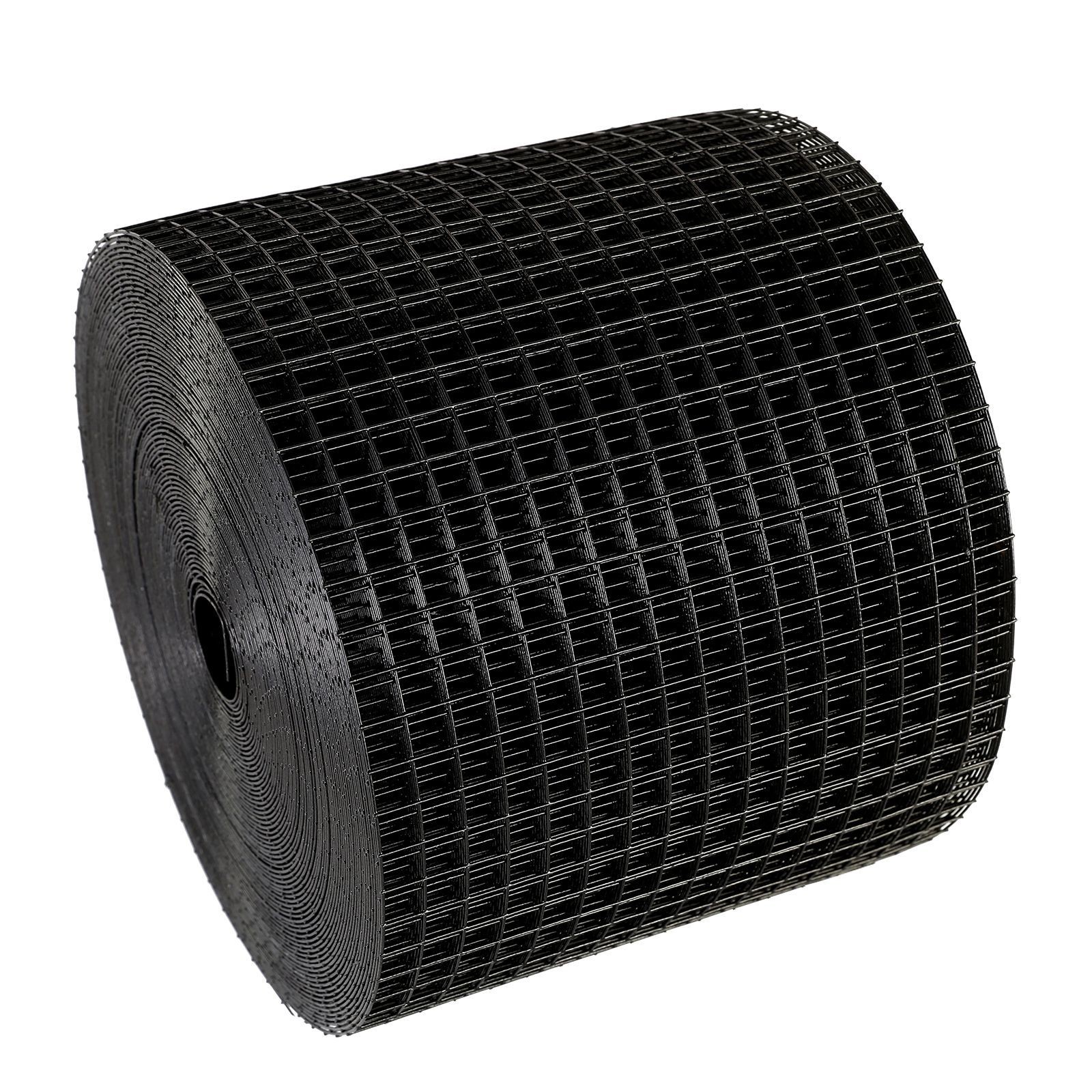 6in×100ft Solar Bird Deterrent – PVC-Dip Galv Steel Mesh with Fasteners