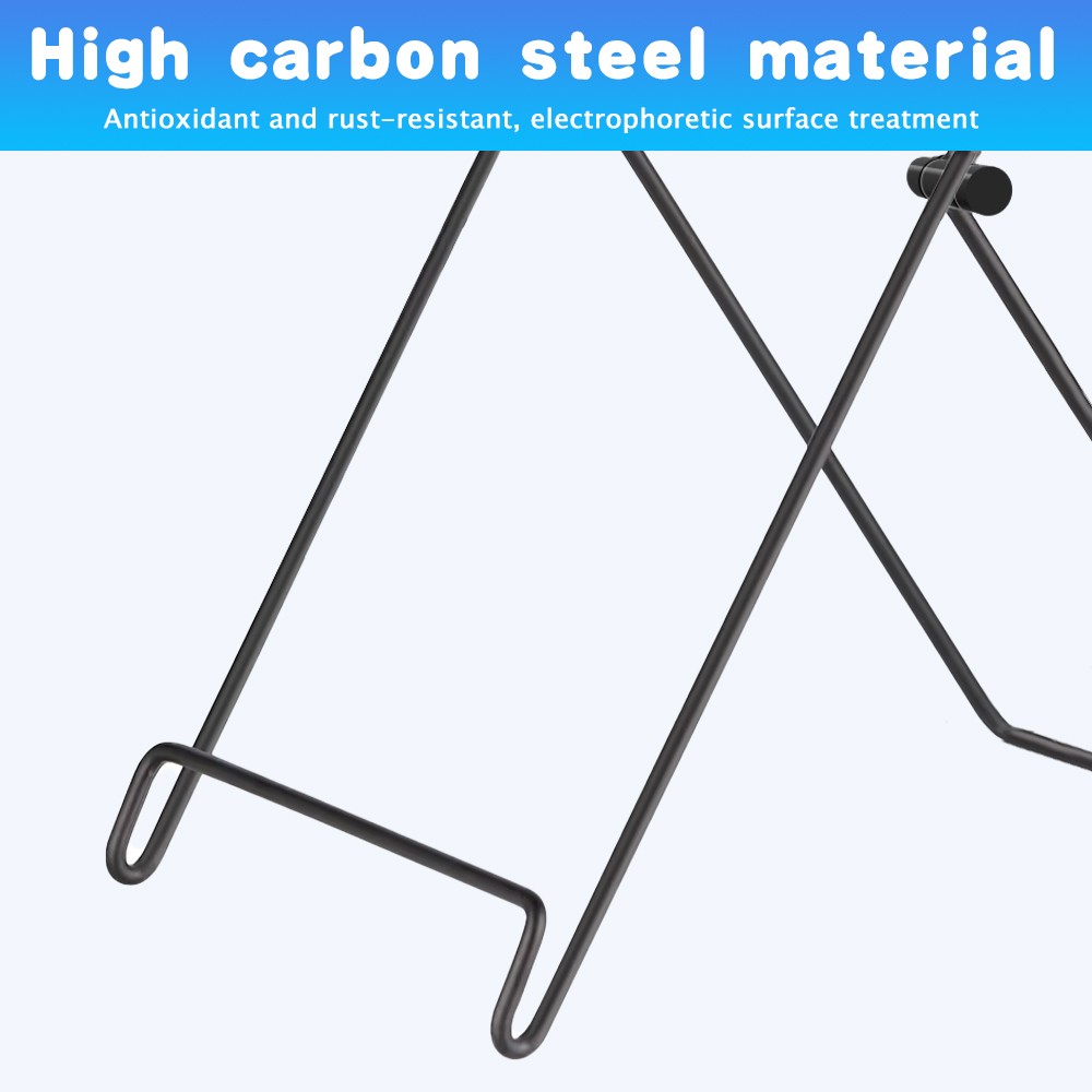 2PCS Foldable Solar Panel Mounting Bracket Carbon Steel Adjustment For Home RV