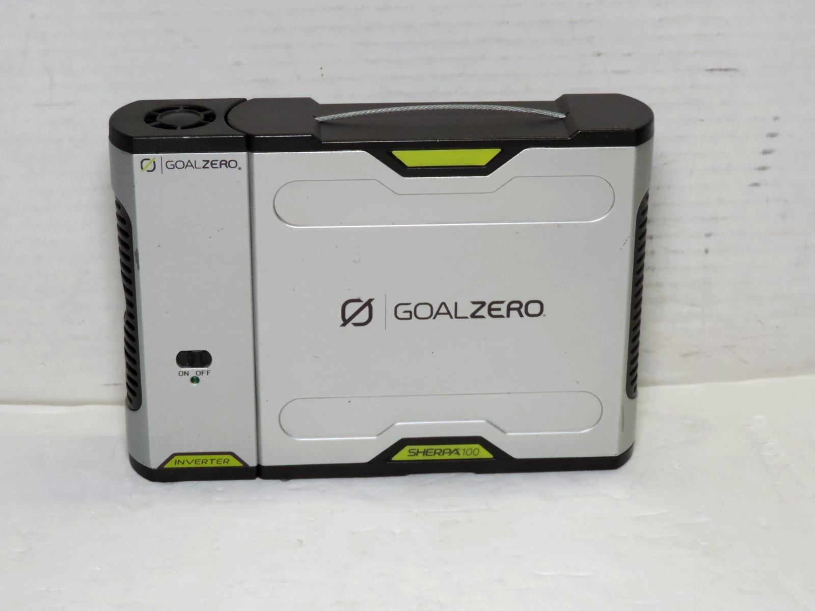 GOAL ZERO SHERPA 100 120V UP TO 26.400mAh Battery Power Bank – No power Cable