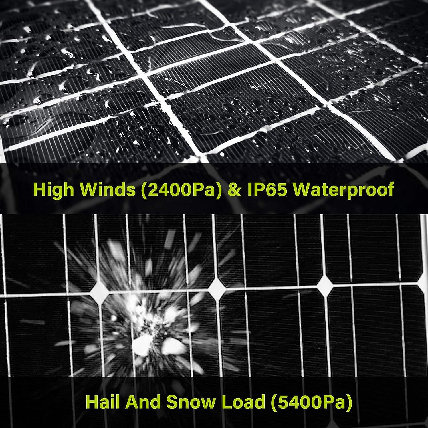 200W Solar Panel Mono Cell Module PV Power Charger 12V Solar Panels for Homes