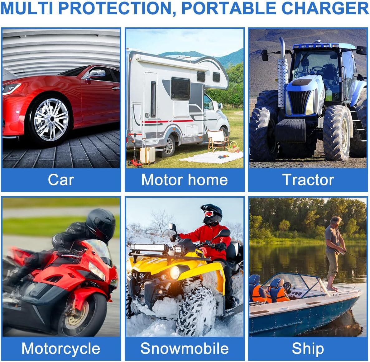 1-4x 30W Solar Panel Kit 12V Waterproof Portable Battery Charger for Boat Car RV