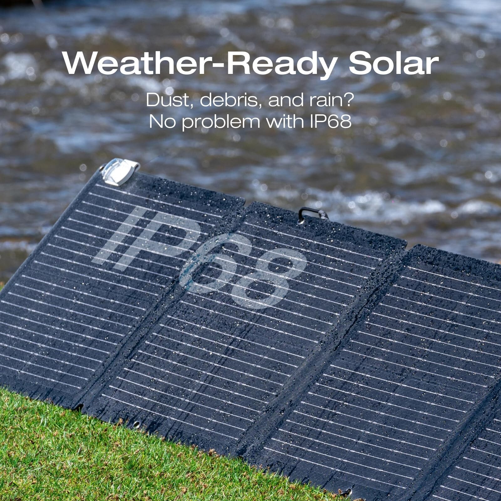 EcoFlow 110W Portable Solar Panel Foldable with Carry Case Very Good Refurbished