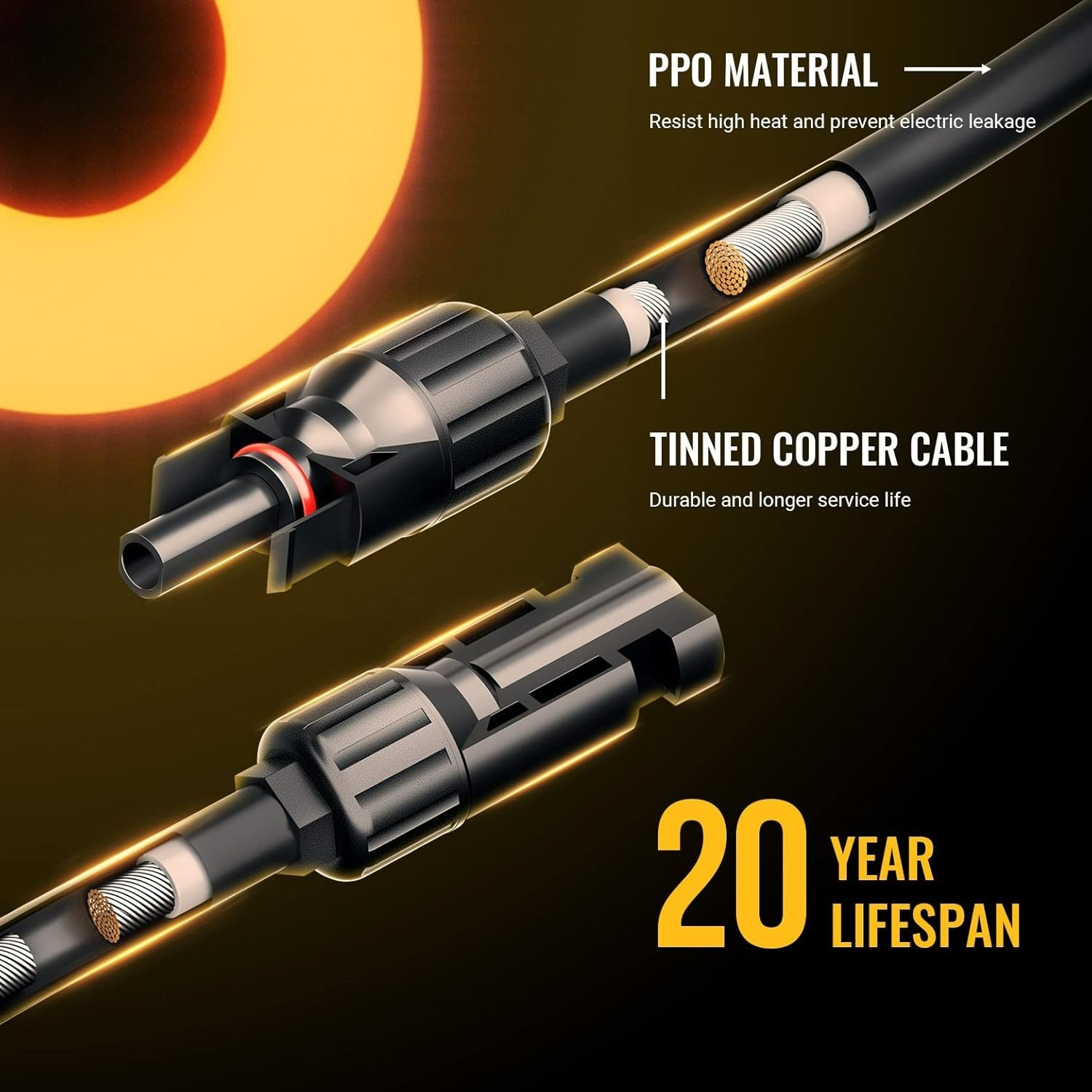 High-Performance Y Branch Parallel Solar Connectors – Connect Multiple Panels
