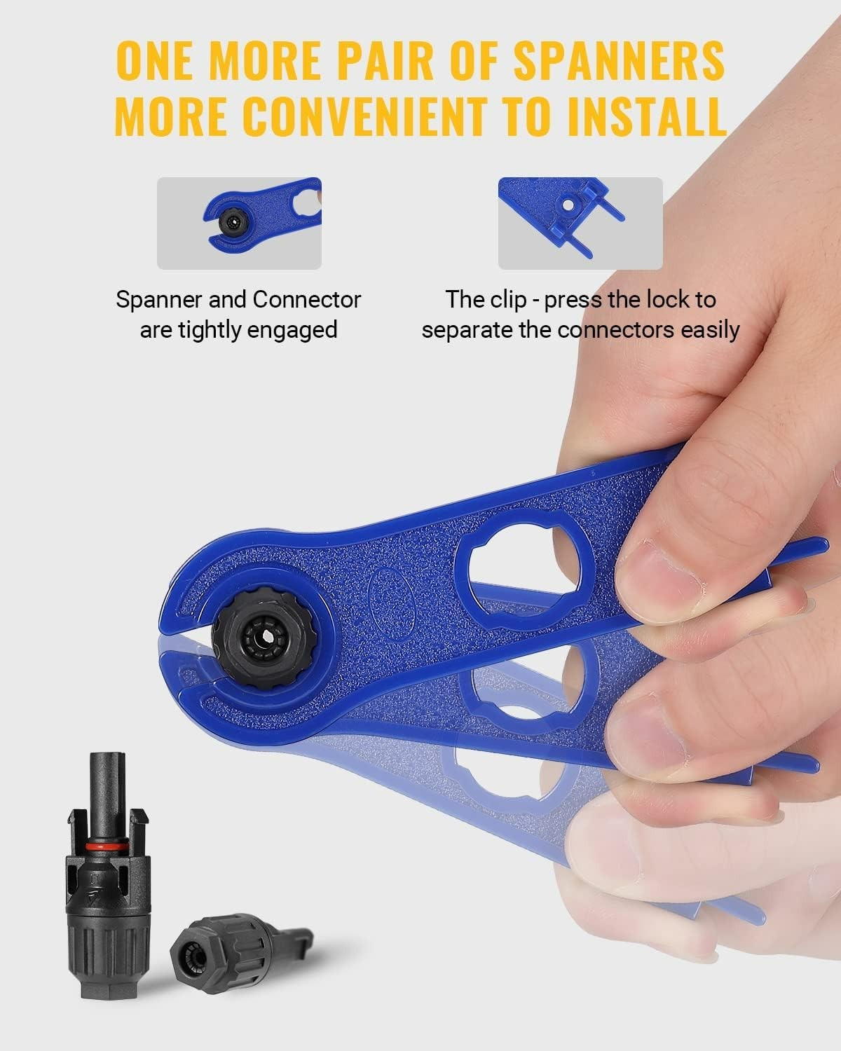 12 PCS 10AWG Weatherproof Solar Panel Connectors – Easy Install, 30A Max Current