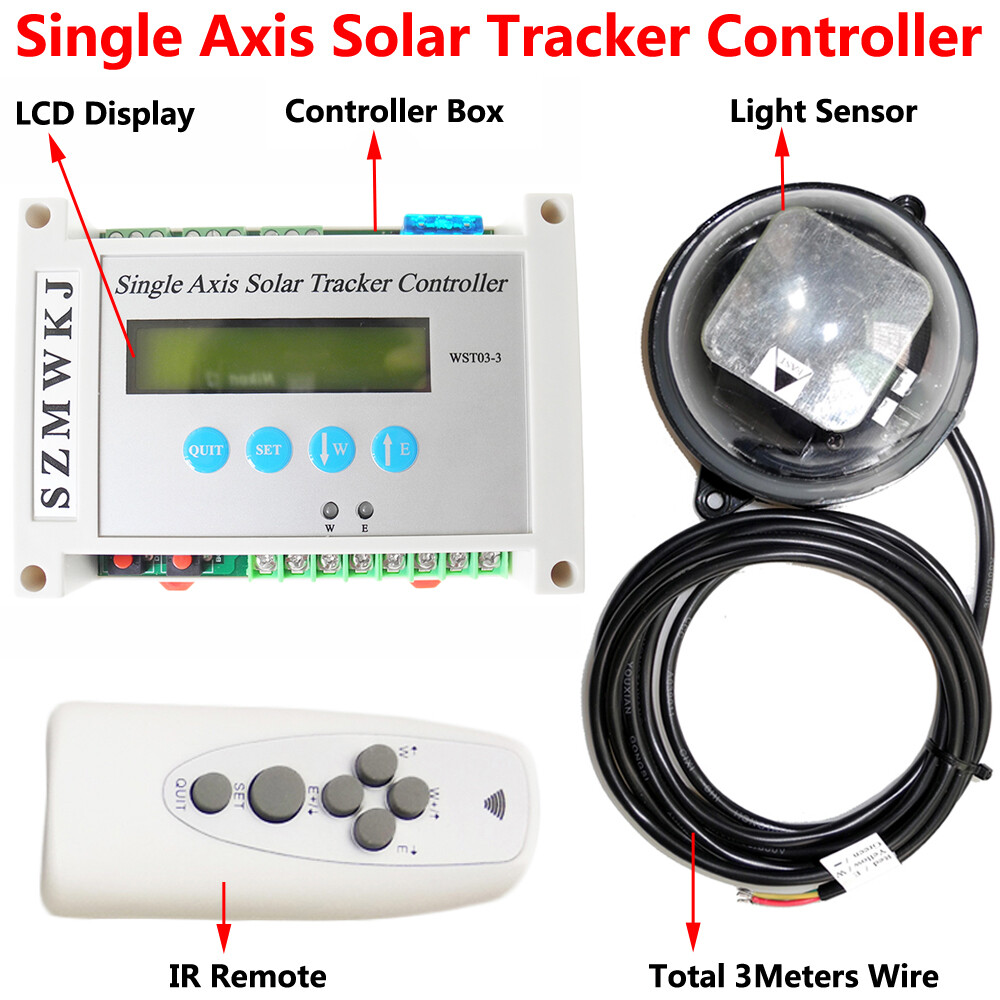 Solar Panel Tracking Track Single/Dual Axis Sun Tracker Controller +Relay Module